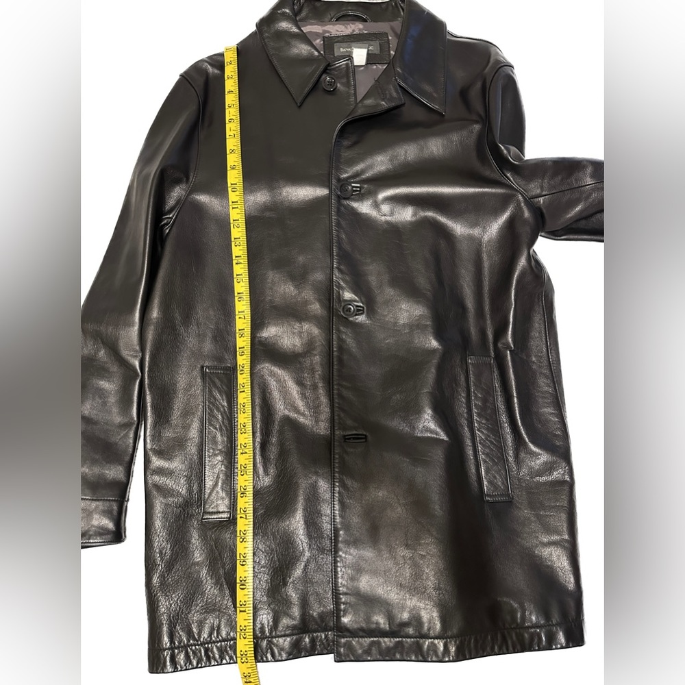 Banana Republic Black 100% Leather Jacket - Picture 9 of 9